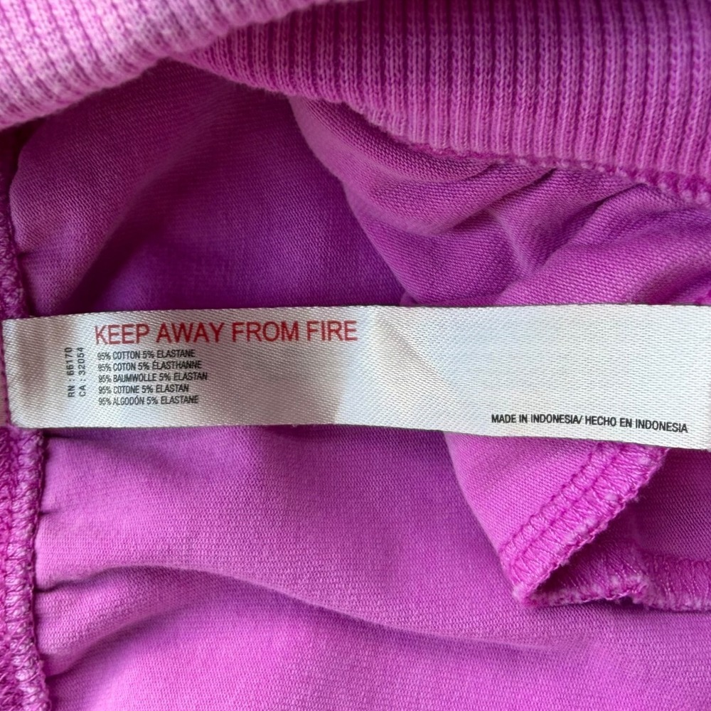 FREE PEOPLE Movement Hot Shot Harem Short Purple Women's Size Medium Magenta - Picture 5 of 7